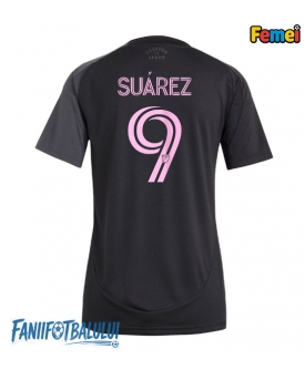 Inter Miami Luis Suarez #9 Tricou Fotbal Replică 2025-26 Femei Deplasare